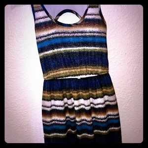 Multi colored dress